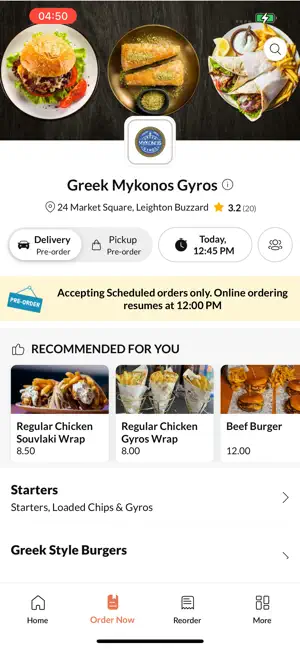 Greek Mykonos Gyros screenshot 2