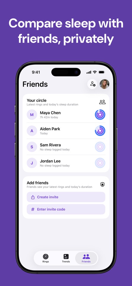 Sleep Rings & Trends: SleepKit screenshot 5