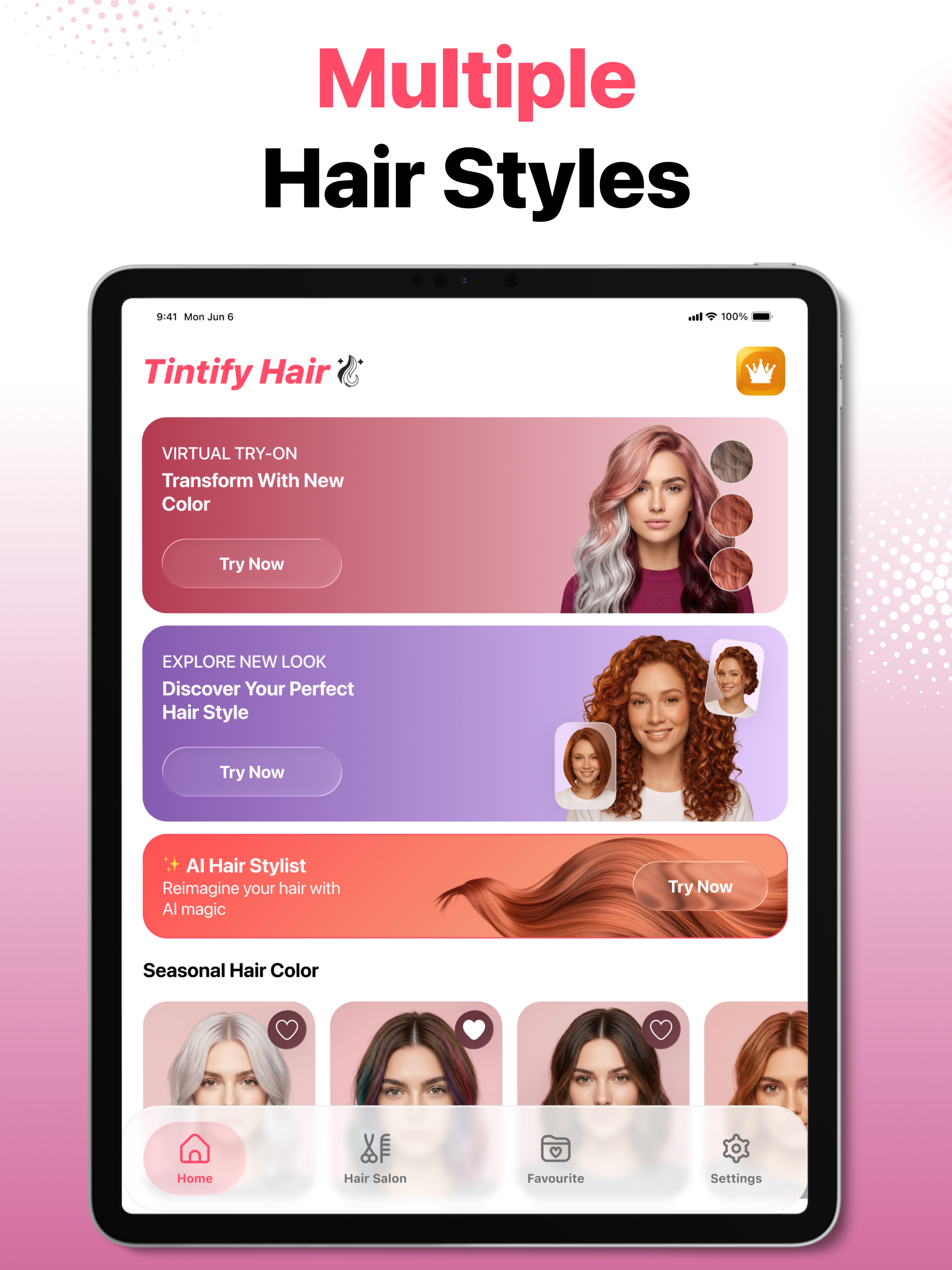 Hair Color Changer - Filter AI screenshot 9