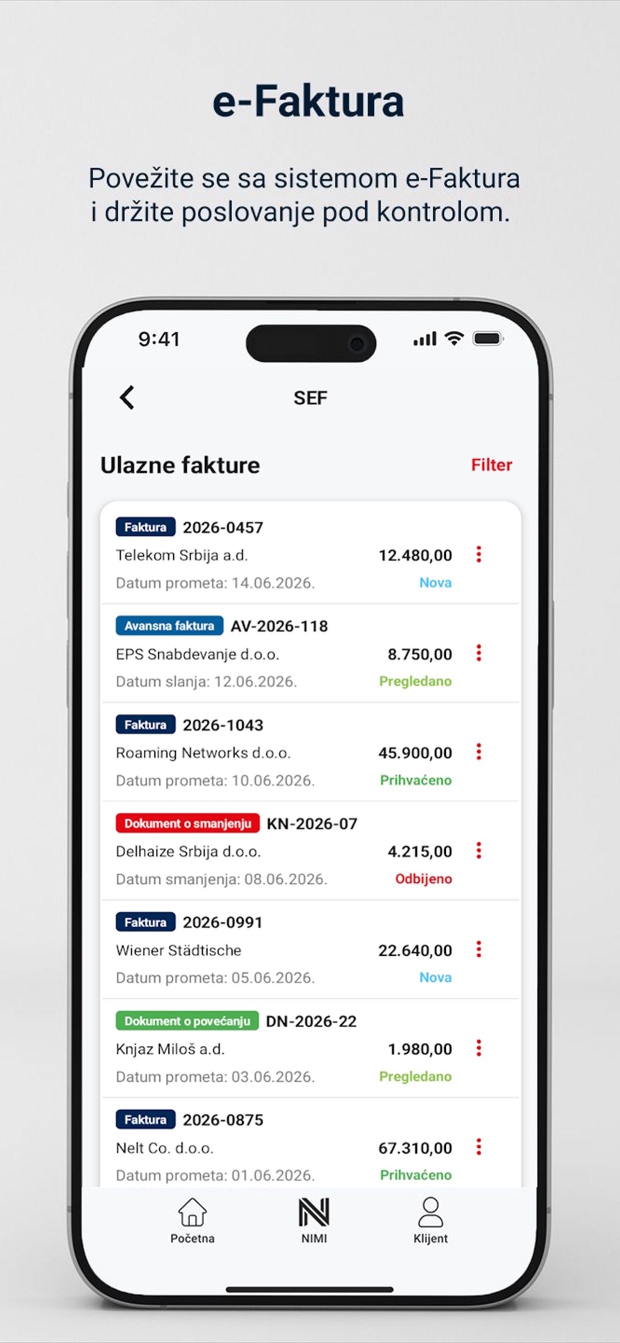 Screenshot 6 of Nimi Knjigovodstvo