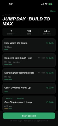 Athlete Made Easy iPhone screenshot