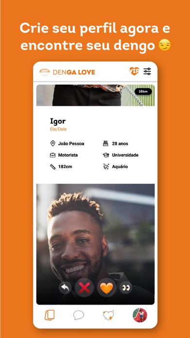 Denga Love: Black Dating iPhone screenshot 5 - Lifestyle app