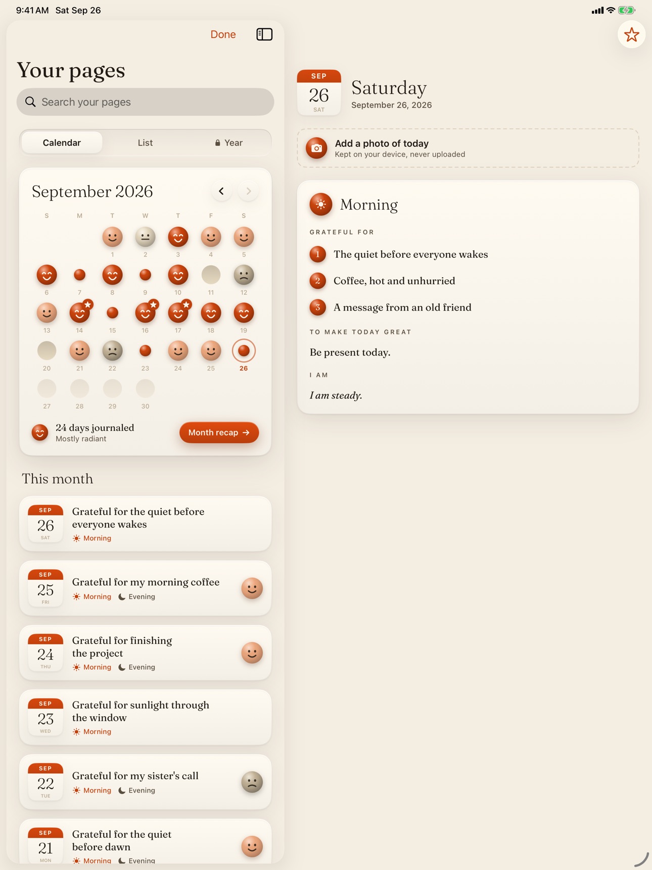 Screenshot 10 of Dawnbook: Gratitude & Mood