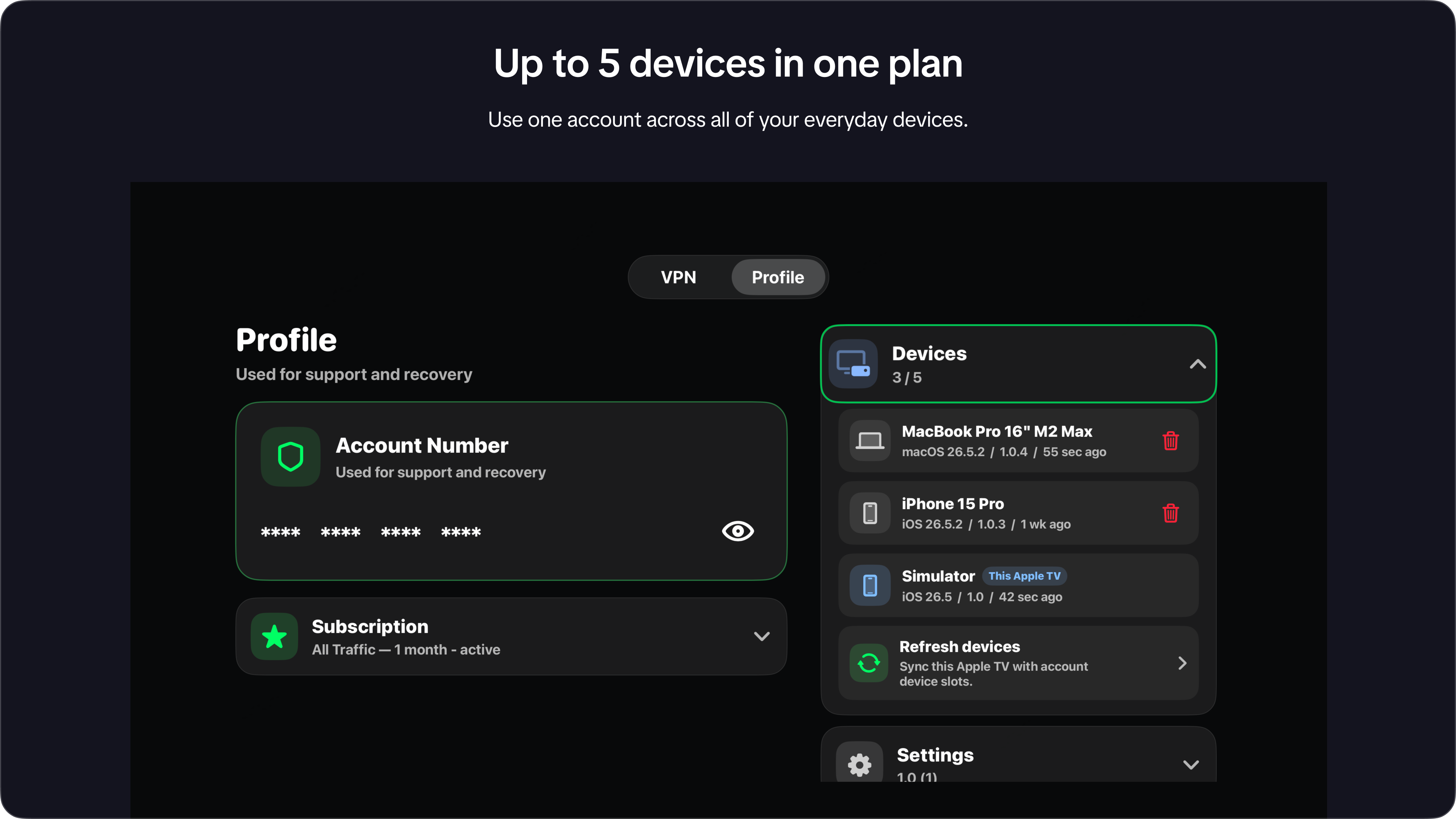 Raqoon VPN screenshot 18