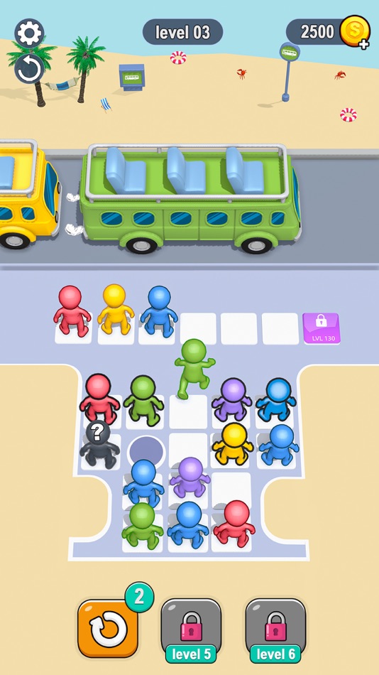 #4. Bus Jam 3D - Bus Out Games (iOS) 由: Qaisar Rehman