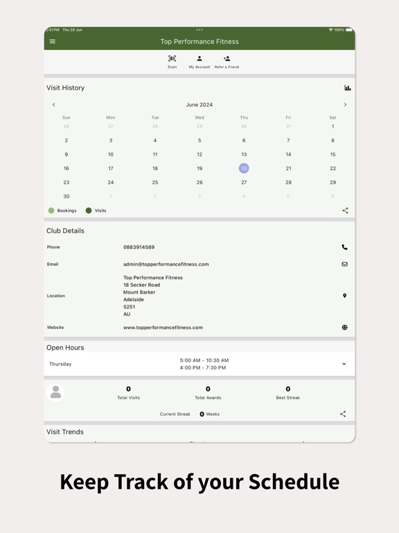 Screenshot #5 pour Top Performance Fitness