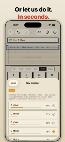 Songwriter's Calculator Screenshot 3 of 6