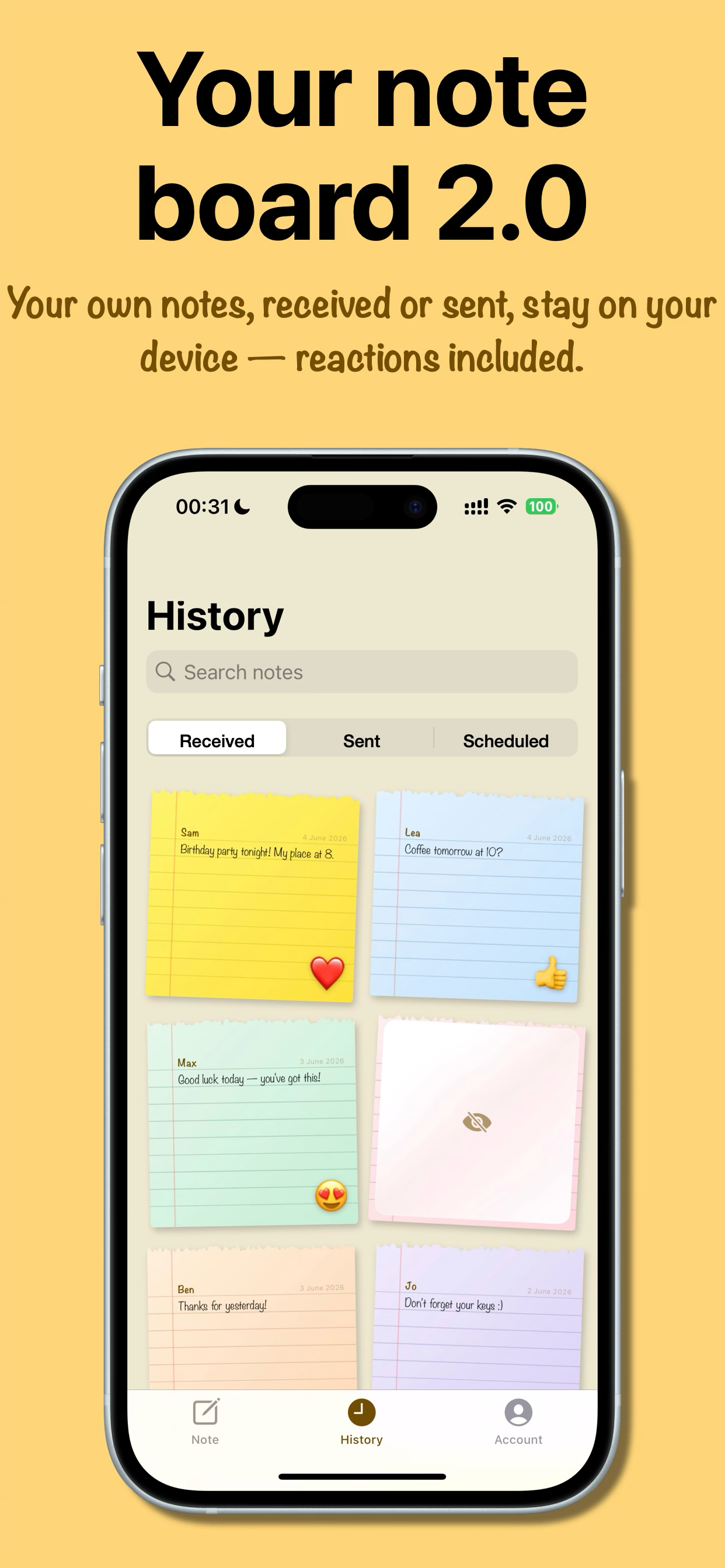 AirNotes □ screenshot 4