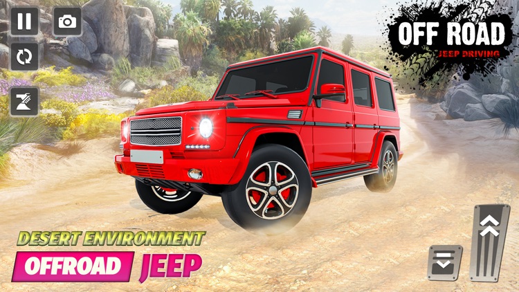 Jeep Driving Offroad Tracks