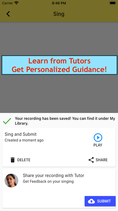 Carnatic Singer Screenshot