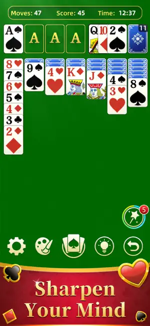 Royal Solitaire: Classic Game screenshot 2