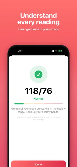 Blood Pressure Tracker - BPal screenshot 3