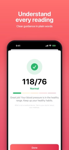 Blood Pressure Tracker - BPal Screenshot 3 of 6