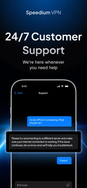 VPN & Speed Test by Speedium iPhone screenshot 5