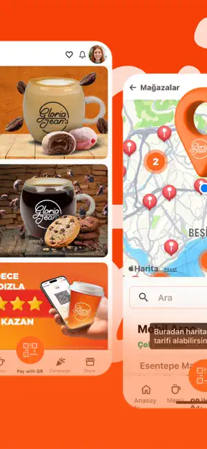 Gloria Jean's Coffees Türkiye iPhone screenshot 3