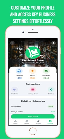DalabMart Merchant screenshot