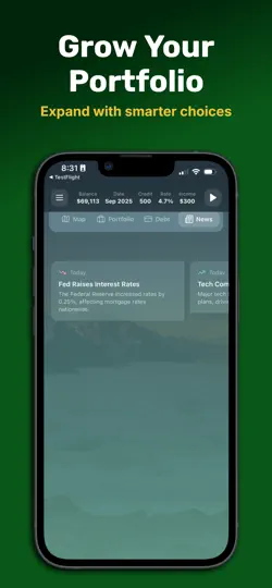 Captura de pantalla de REI Empire en iPhone 4