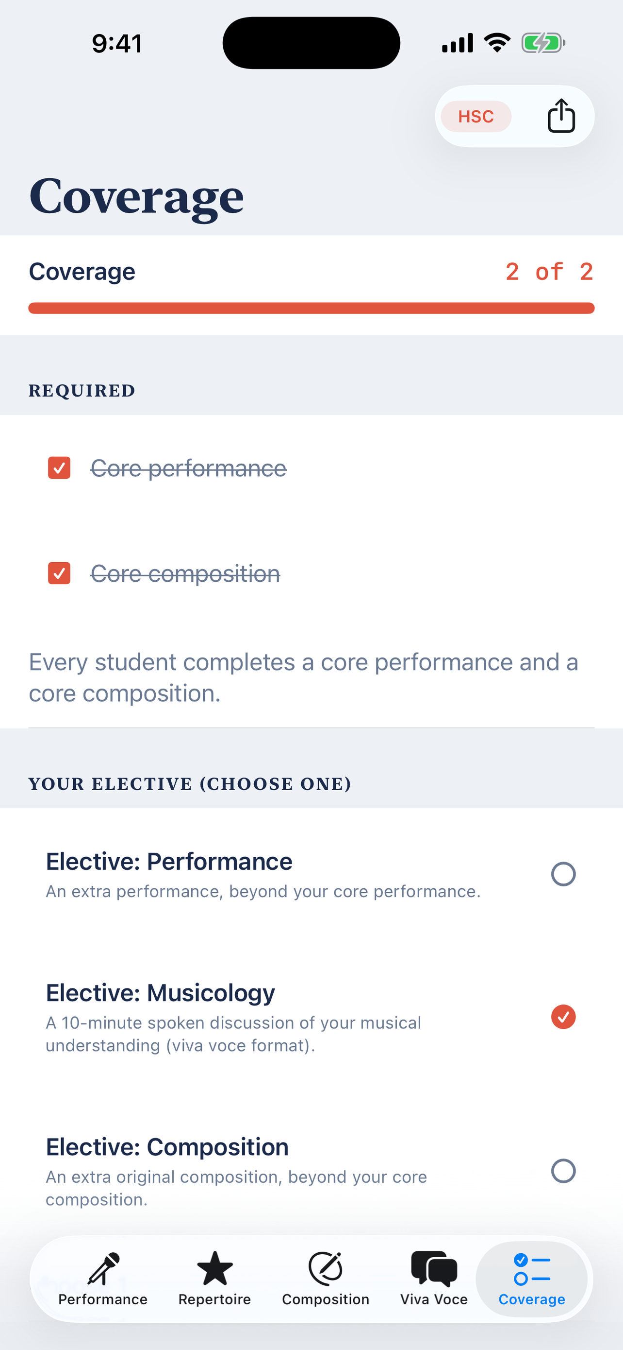 Music 1 Toolkit: HSC Practice screenshot 4