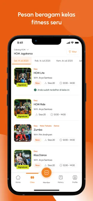 HOM Apps iPhone screenshot 2