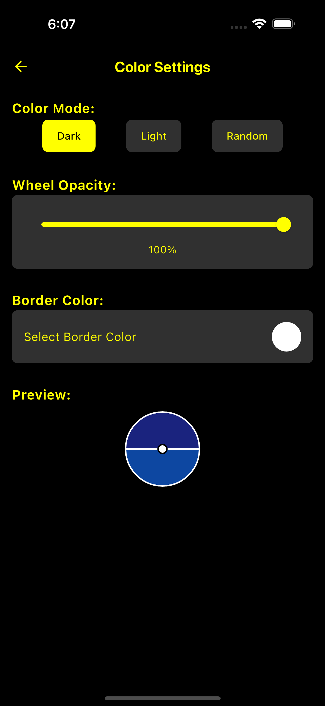 WisePicker screenshot 2