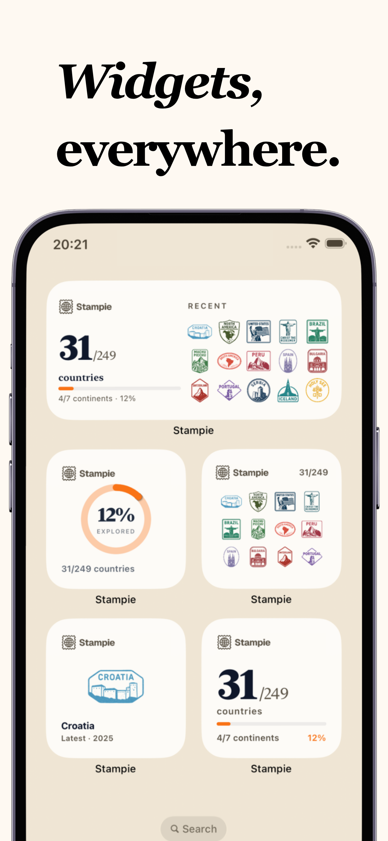 Stampie: Travel Tracker & Map screenshot 10