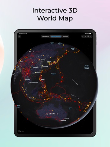 Cuspart: Earthquake iPad screenshot