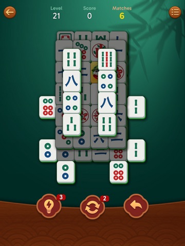 Zen Mahjong Solitaire iPad screenshot