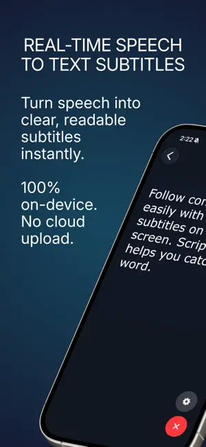 Live Subtitles – ScriptCreek screenshot 1