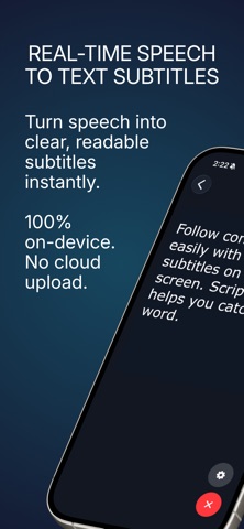 Live Subtitles – ScriptCreek screenshot