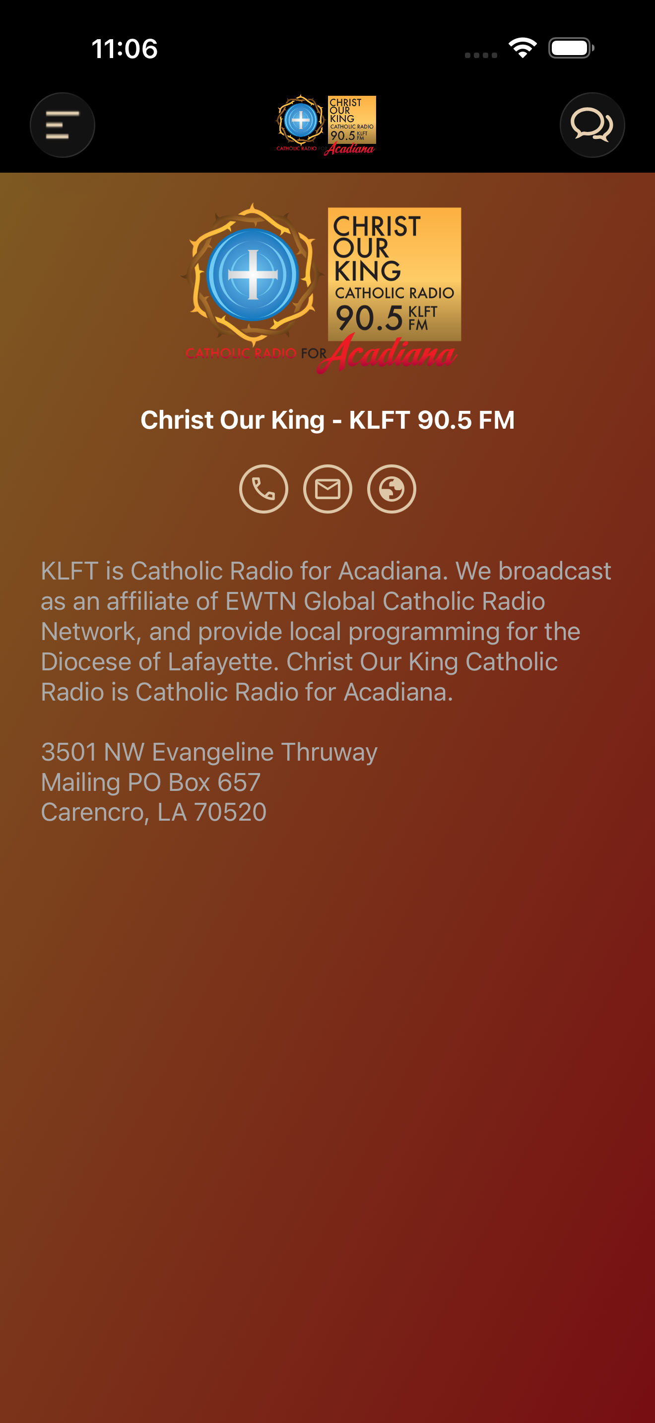 KLFT 90.5 CATHOLIC RADIO screenshot 5