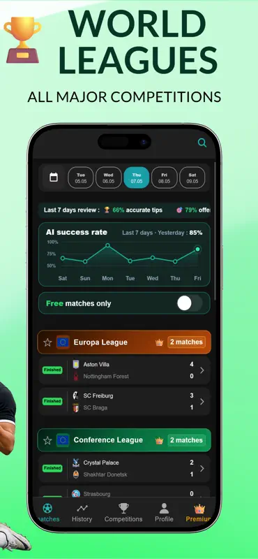 GoalVision: Pronostics Foot IA screenshot 4 of 6