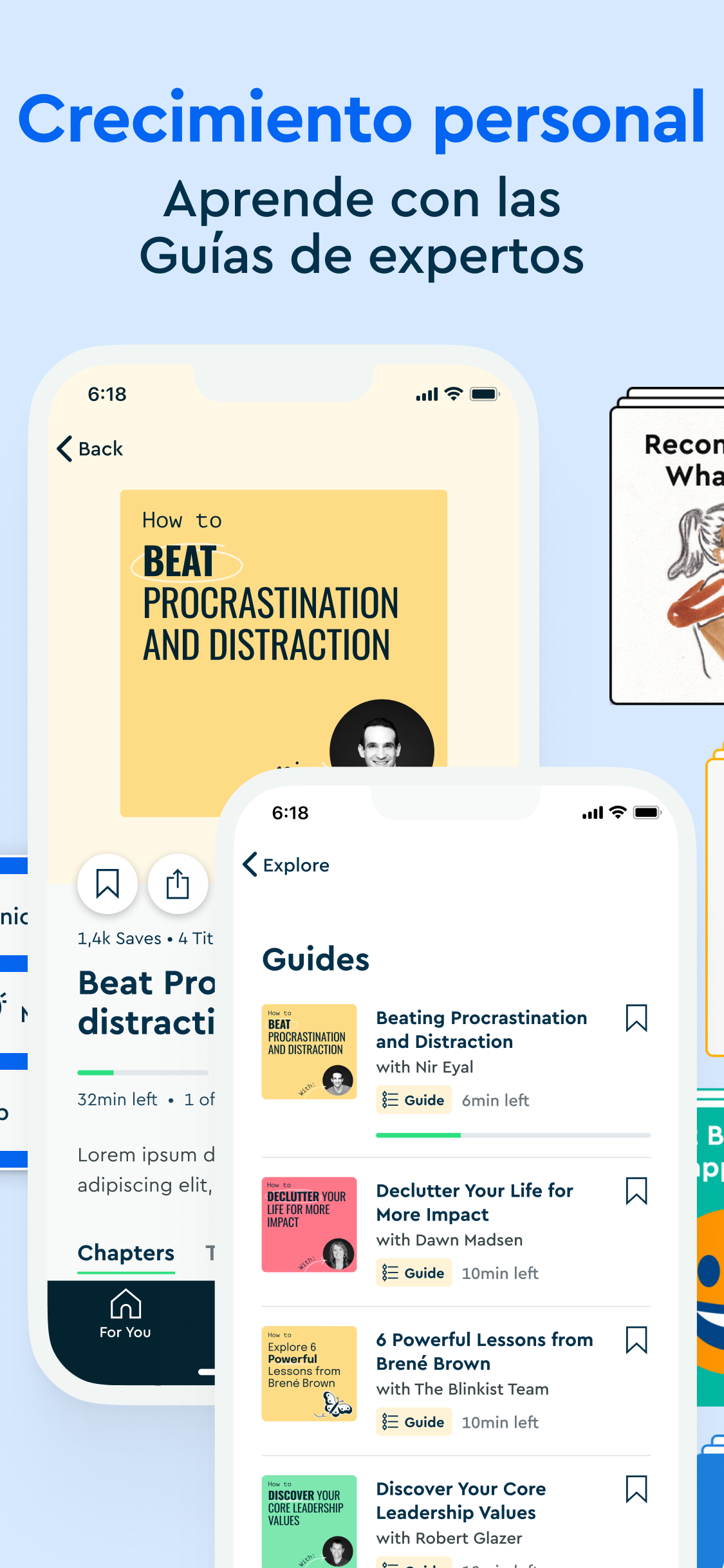 Blinkist: Resúmenes de libros