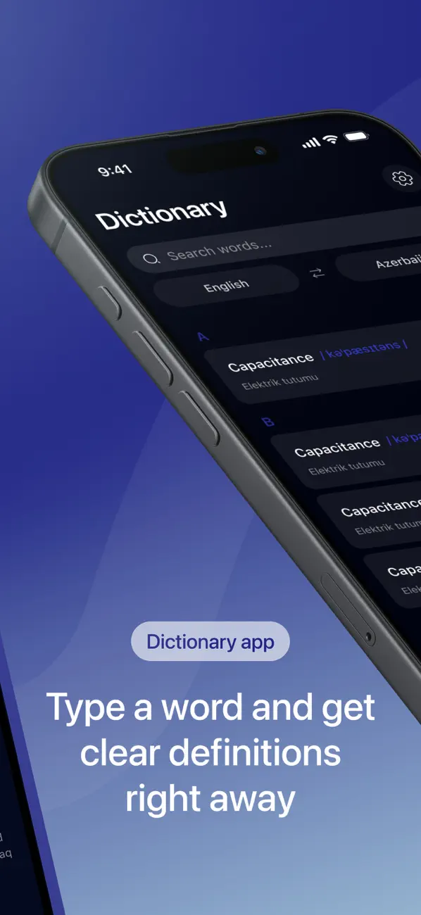 Screenshot #2 pour Engineering Dictionary