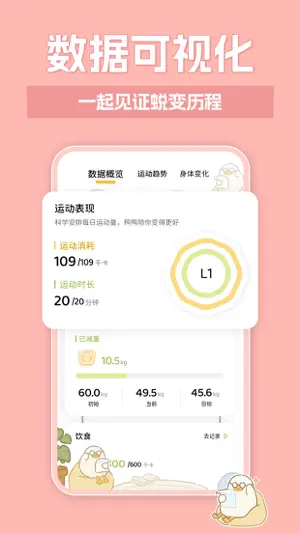 动起来鸭-舞蹈跳绳瑜伽高效塑形 screenshot 4