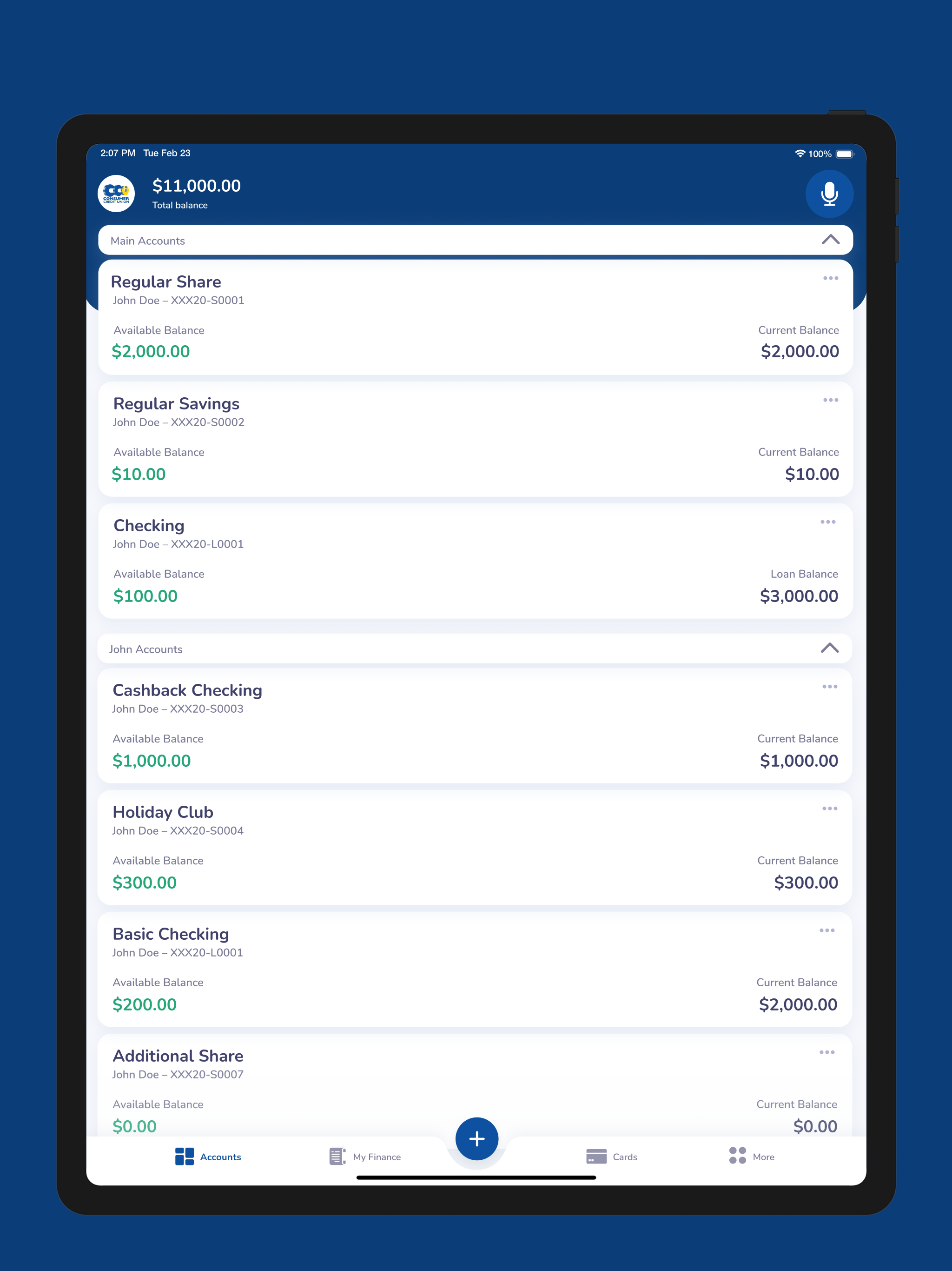 Consumer Credit Union screenshot 7
