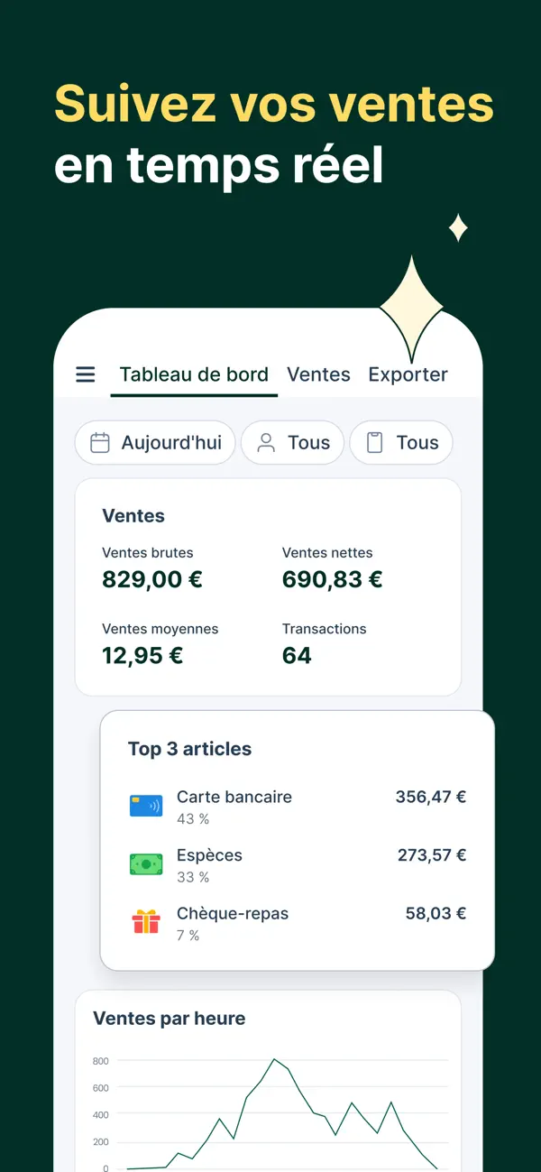 Screenshot #2 pour Caisse enregistreuse · Tunder