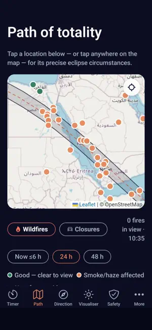 Total Solar Eclipse 2027 screenshot 2