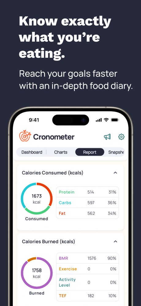 Cronometer: Calorie Counter screenshot 6