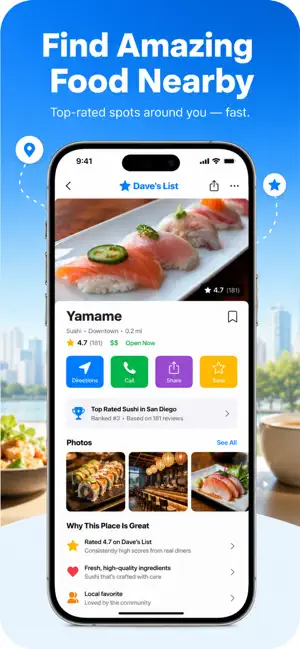 Eathook: Find a Restaurant screenshot 1