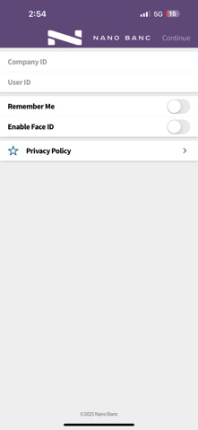 Nano Business Mobile app screenshot 2