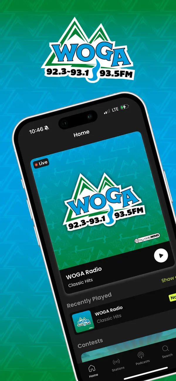 Screenshot #1 pour WOGA Radio