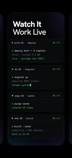 Gray: AI Terminal & SSH Client iPhone screenshot 4