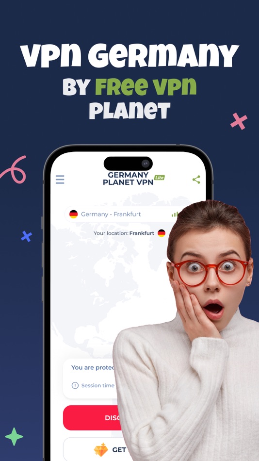 #1. Germany VPN – Fast & Private (macOS) Podle: FREE VPN PLANET S R L