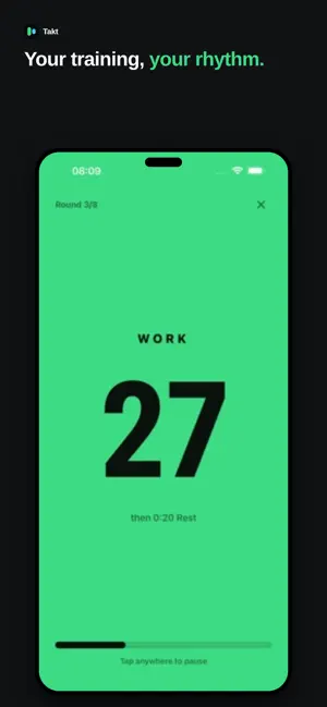 Takt: Intervall Timer & HIIT screenshot 1