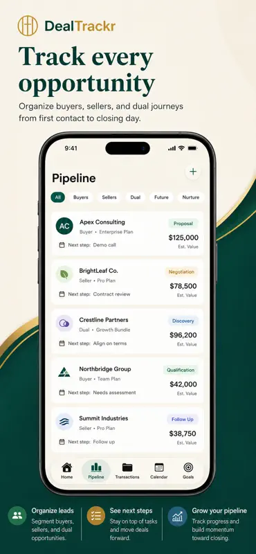 DealTrackr for Agents screenshot 3 of 7