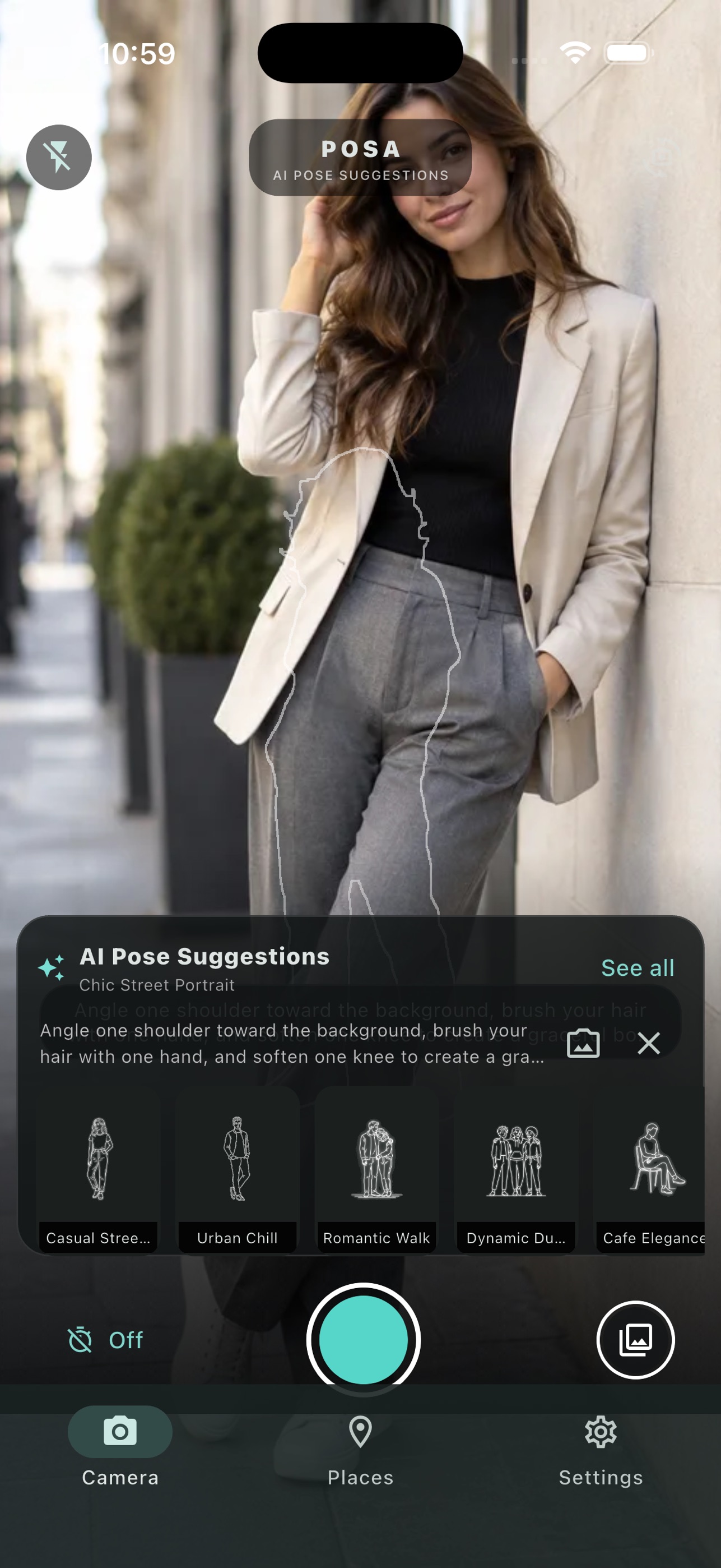 Screenshot 2 of Posa - AI Pose Suggestions