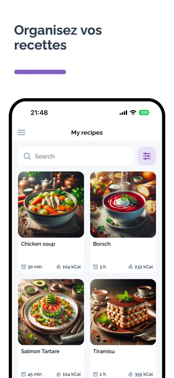 Screenshot #3 pour Foodarus - My recipes