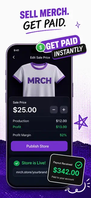 MRCH : Design & Sell Merch screenshot 2
