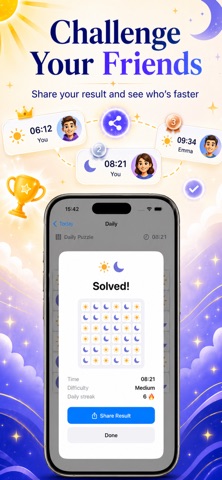 Tango Unlimited: Binary Puzzle Screenshot 3 of 5