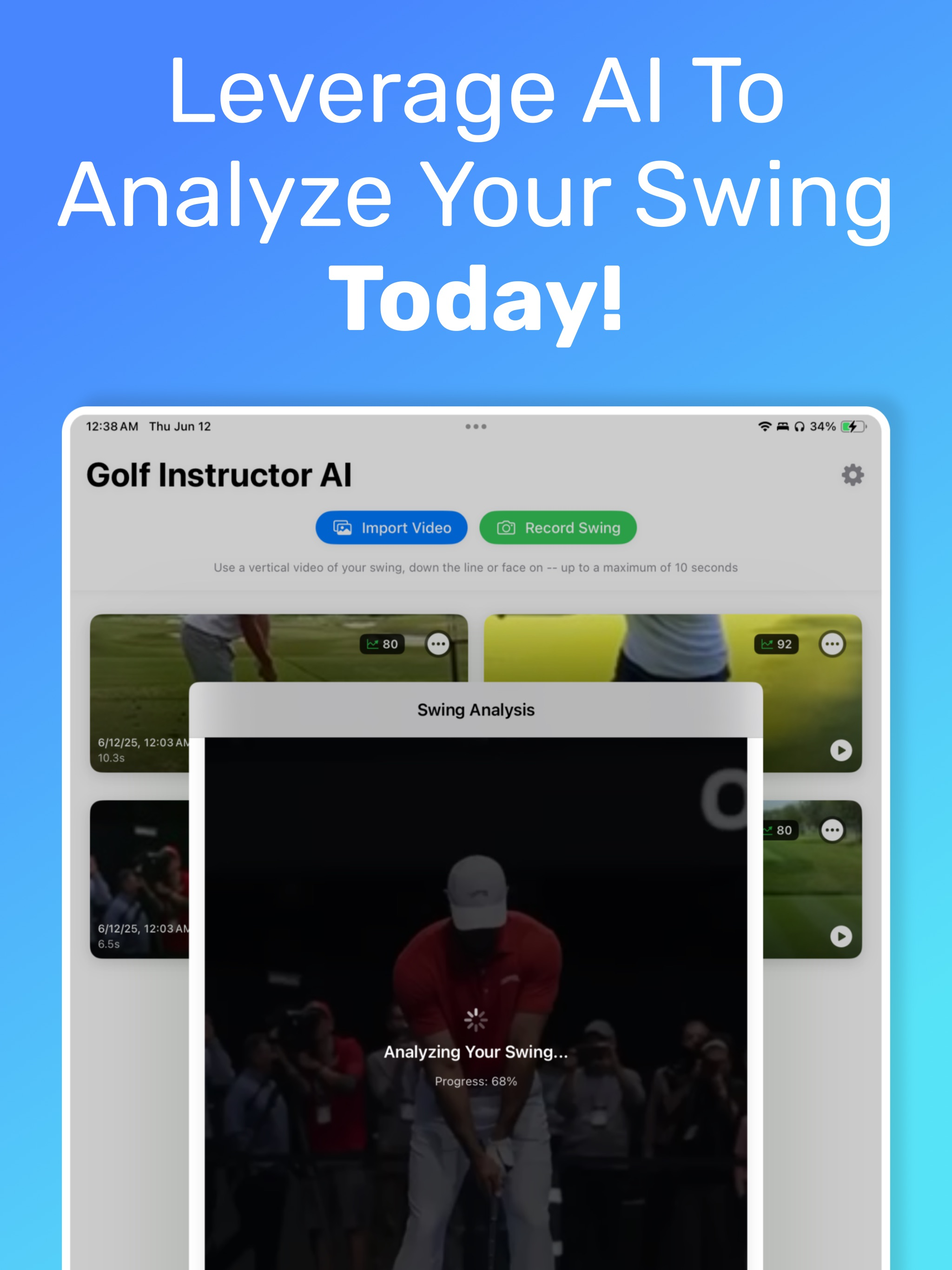 Golf Instructor AI